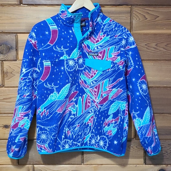 Patagonia Tops - Patagonia Owl Print Fleece